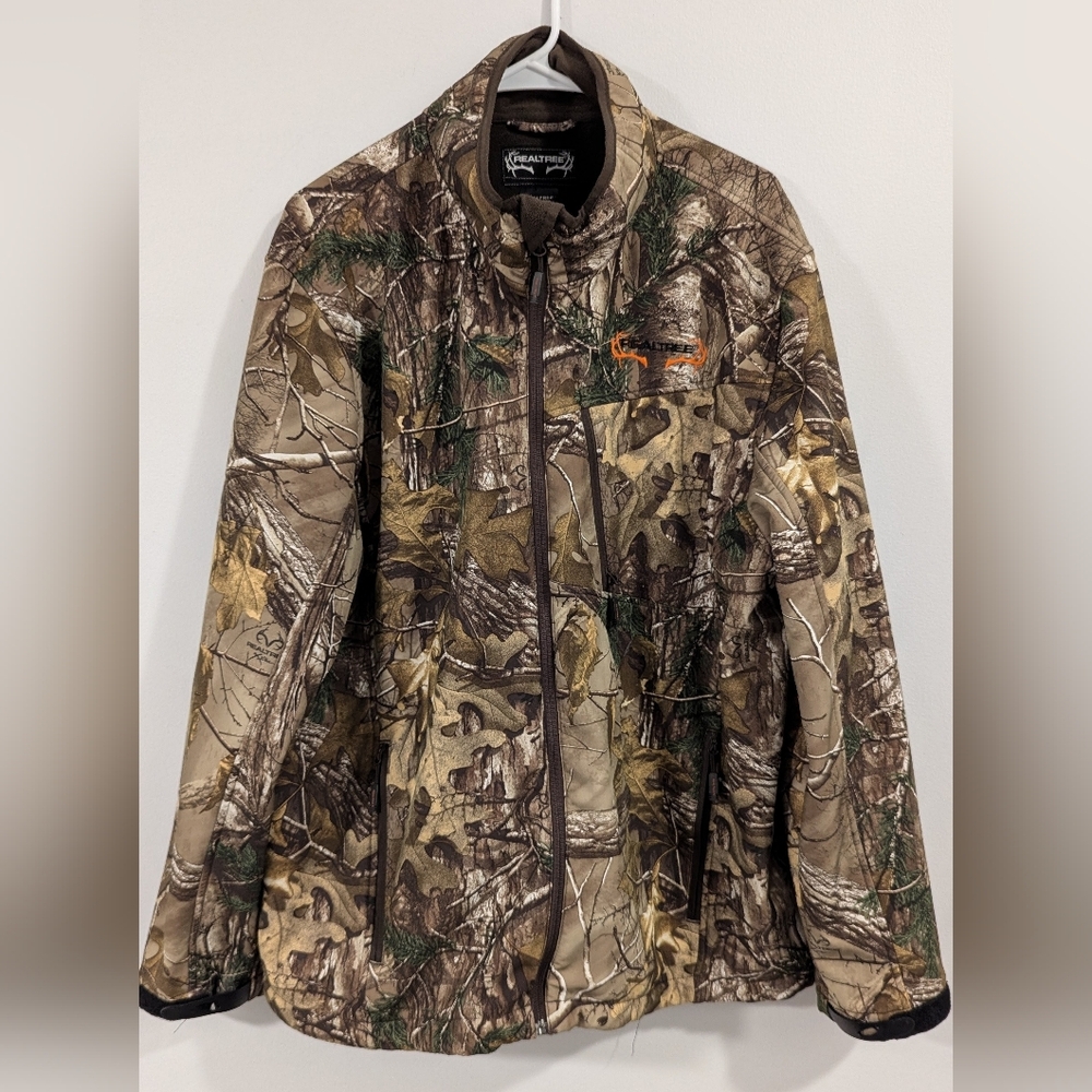 Realtree Camouflage Softshell Jacket